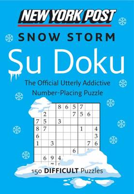 New York Post Snow Storm Su Doku book