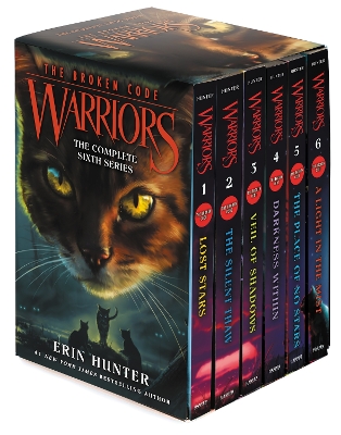 Warriors: The Broken Code Box Set: Volumes 1 to 6 book