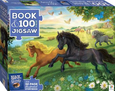 Book with 100-Piece Jigsaw: Black Beauty by Hinkler Pty Ltd