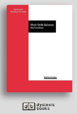 Work Strife Balance by Mia Freedman