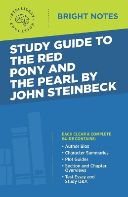 Study Guide to The Red Pony and The Pearl by John Steinbeck book