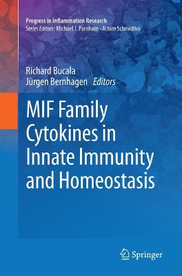 MIF Family Cytokines in Innate Immunity and Homeostasis book