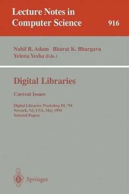 Digital Libraries: Current Issues book