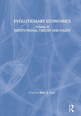 Evolutionary Economics book