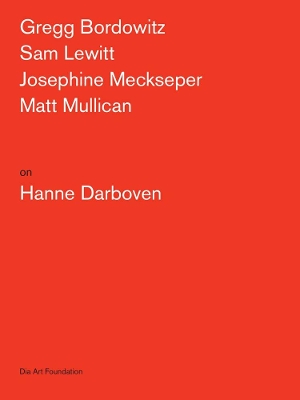 Artists on Hanne Darboven book