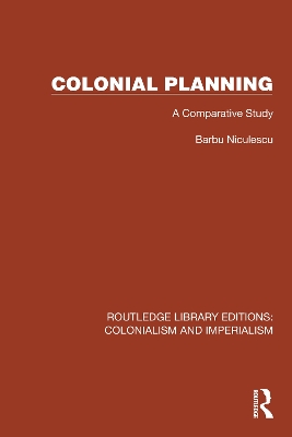 Colonial Planning: A Comparative Study book