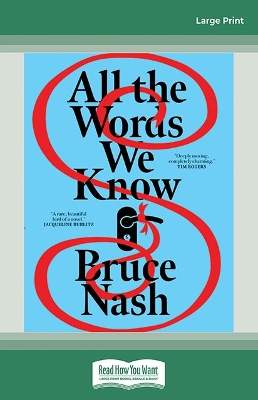 All the Words We Know by Bruce Nash