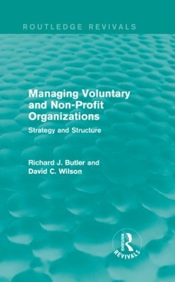 Managing Voluntary and Non-Profit Organizations book