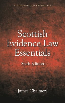 Scottish Evidence Law Essentials book