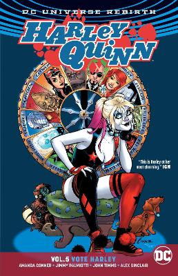 Harley Quinn Vol. 5 Vote Harley book