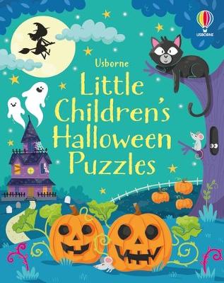 Little Children's Halloween Puzzles: A Halloween Book for Kids book