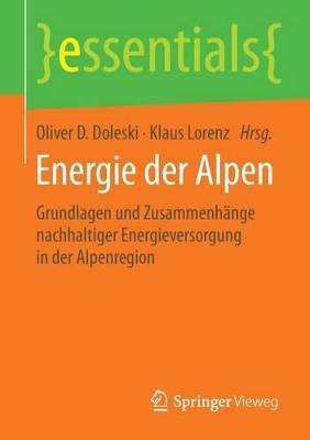 Energie der Alpen: Grundlagen und Zusammenhänge nachhaltiger Energieversorgung in der Alpenregion book