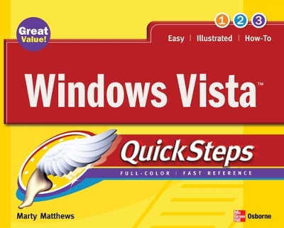 Windows Vista QuickSteps book