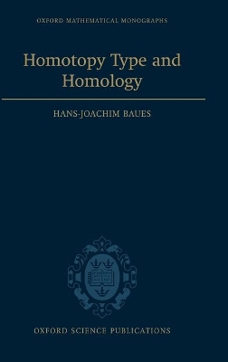 Homotopy Type and Homology book