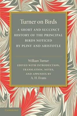 Turner on Birds book