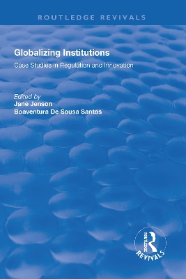 Globalizing Institutions by Jane Jenson