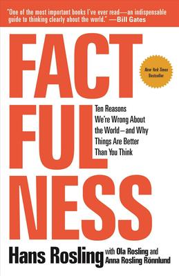 Factfulness: Ten Reasons We're Wrong about the World--And Why Things Are Better Than You Think by Hans Rosling