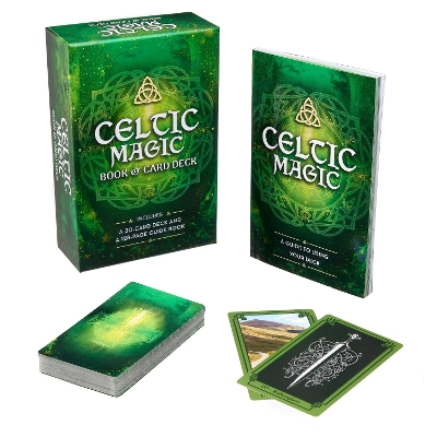 Celtic Magic Book & Card Deck: Includes a 50-Card Deck and a 128-Page Guide Book by Marie Bruce