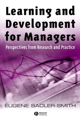 Learning and Development for Managers book