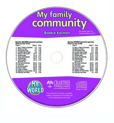 My Family Community - CD Only by Bobbie Kalman