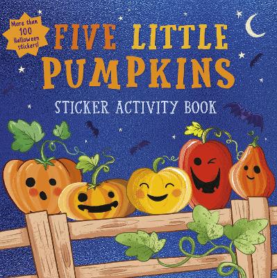 Five Little Pumpkins sticker activity book book