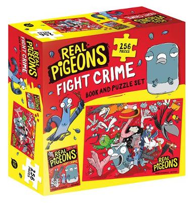 Real Pigeons Fight Crime Book and Puzzle Set: Real Pigeons Fight Crime book