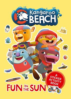 Kangaroo Beach: Fun in the Sun: A sticker activity book book