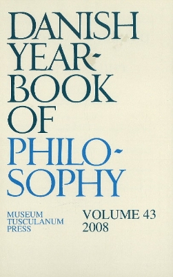 Danish Yearbook of Philosophy by Finn Collin