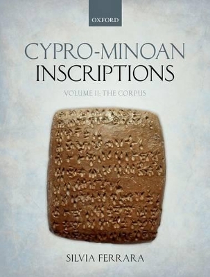 Cypro-Minoan Inscriptions book