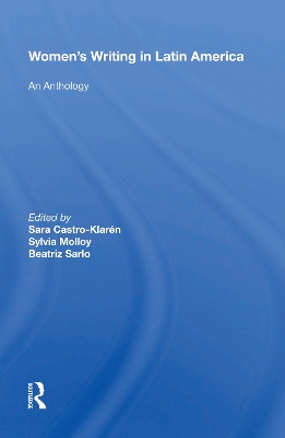 Women's Writing In Latin America: An Anthology book