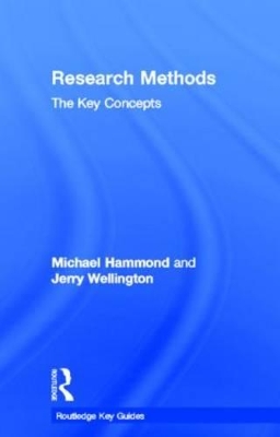 Research Methods: The Key Concepts book
