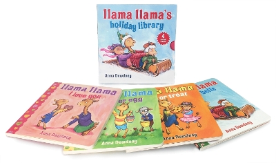 Llama Llama's Holiday Library book