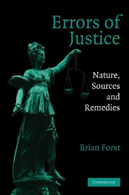 Errors of Justice by Brian Forst