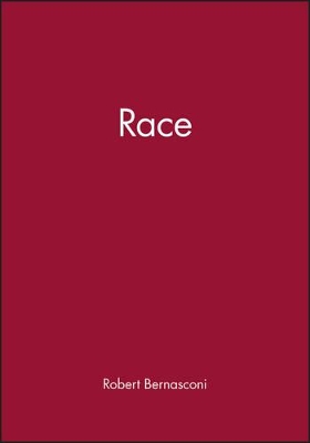 Race by Robert Bernasconi