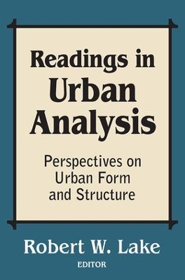 Readings in Urban Analysis book