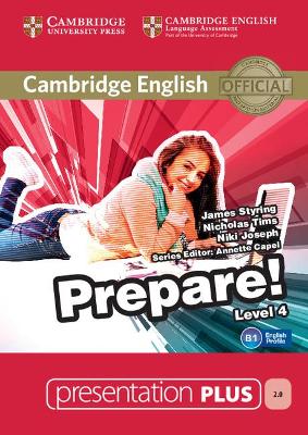 Cambridge English Prepare! Level 4 Presentation Plus DVD-ROM book