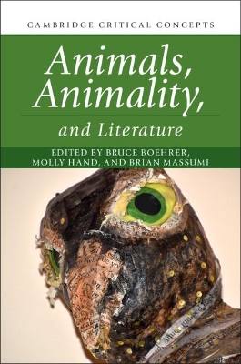 Animals, Animality, and Literature book