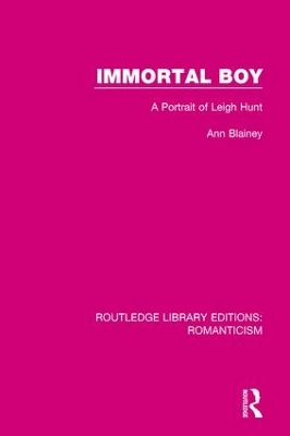 Immortal Boy by Ann Blainey