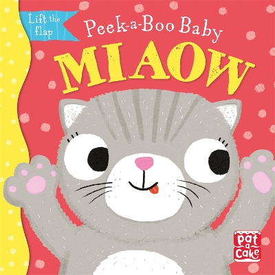 Peek-a-Boo Baby: Miaow: Lift the flap board book book
