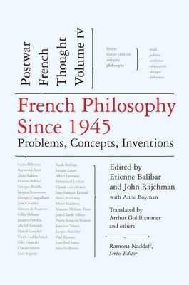 French Philosophy Since 1945 book