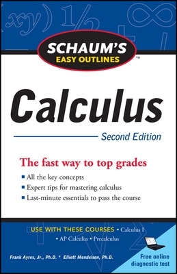 Schaum's Easy Outline of Calculus book