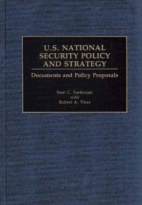 U.S. National Security Policy and Strategy book