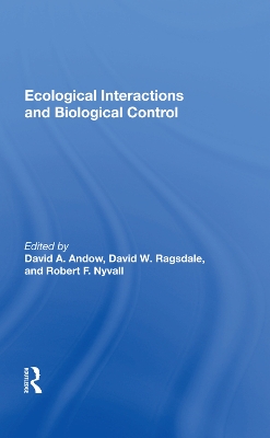 Ecological Interactions And Biological Control book