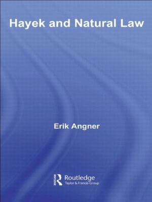 Hayek and Natural Law book