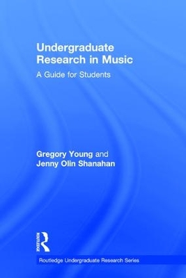 Undergraduate Research in Music by Gregory Young