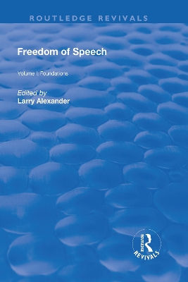 Freedom of Speech by Larry. J Alexander