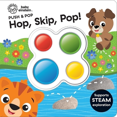 Baby Einstein Skip Hop Pop Push & Pop book