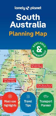 Lonely Planet South Australia Planning Map book