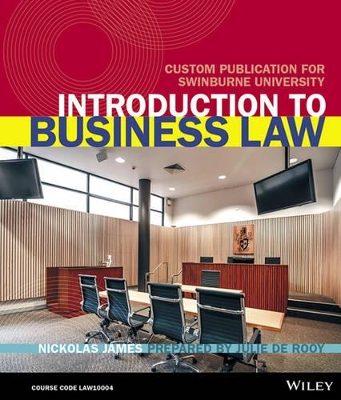 (Aucm) Business Law 3E Black & White for Swinburne New by Nickolas James