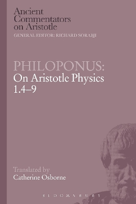 Philoponus: On Aristotle Physics 1.4-9 book